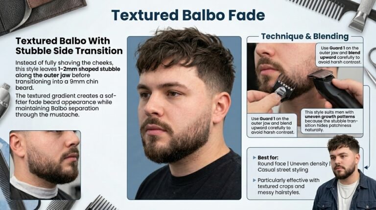 Textured Balbo Fade