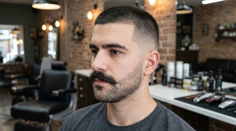 Modern Fade Beardstache