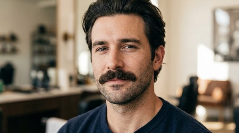 Bold Chevron Stache