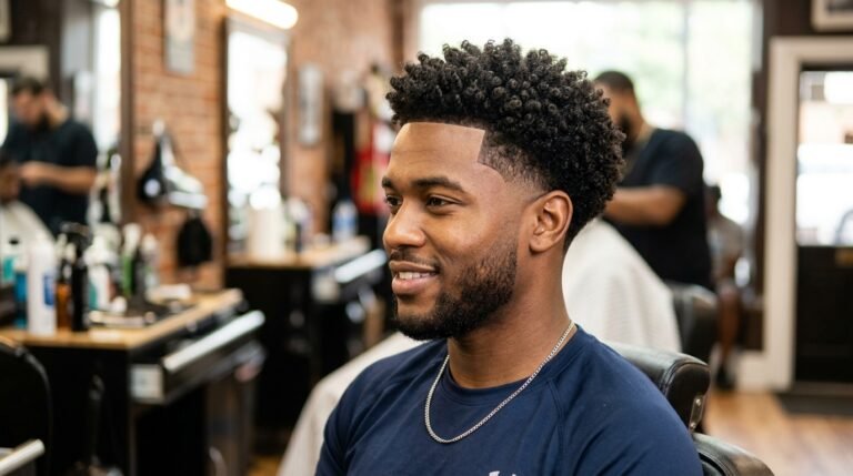 Defined taper curls