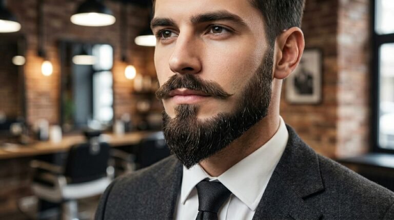V Shaped Beard