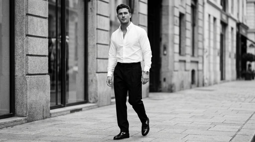 Editorial Black and White Styling