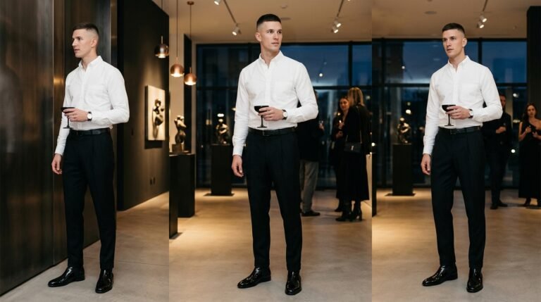 Monochrome formal Chelsea fit
