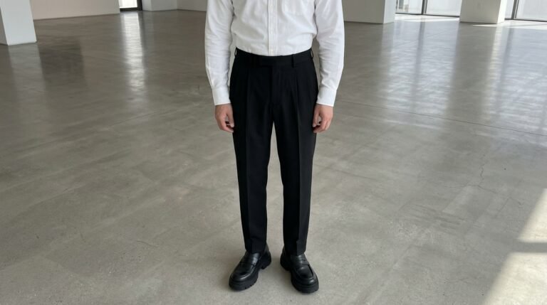Monochrome formal loafers
