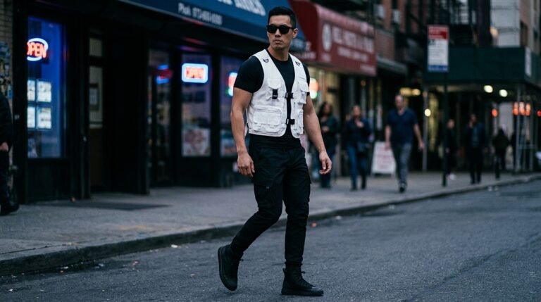 Monochrome Combat Fit