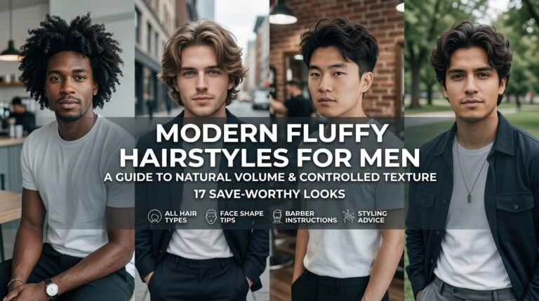 Fluffy Hairstyle Men