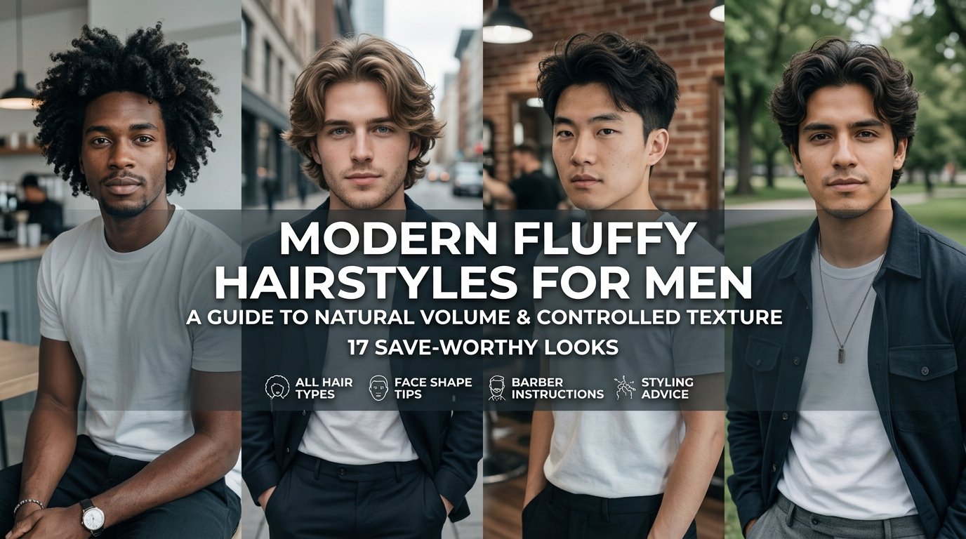 Fluffy Hairstyle Men
