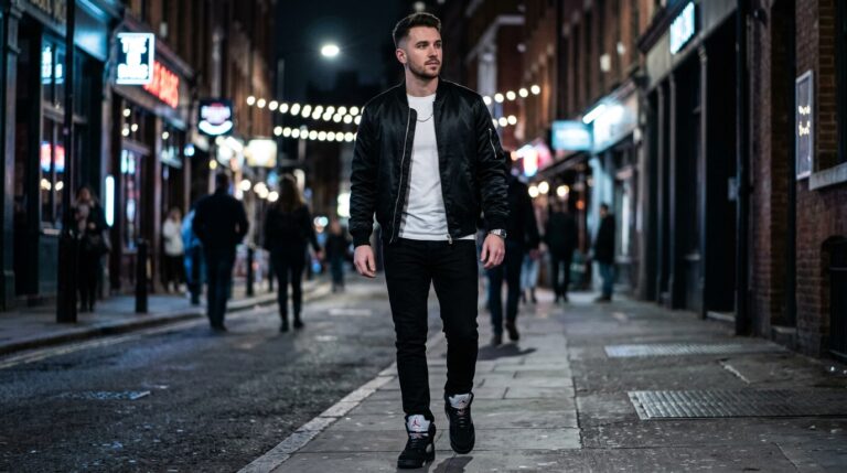 Black Metallic Night Fit