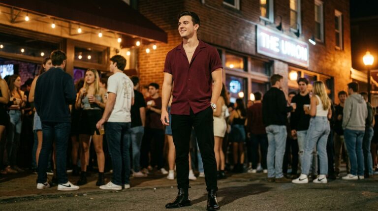 College Party Night Outfit