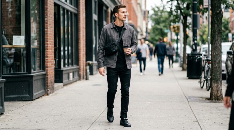 Monochrome street uniform