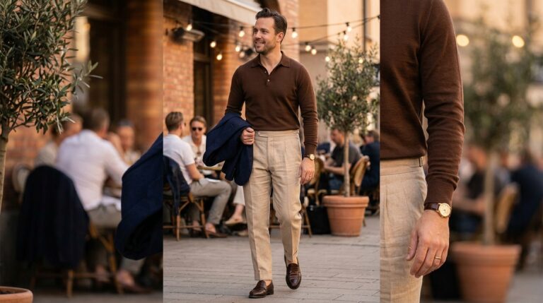Warm-Tone Sophisticated Casual