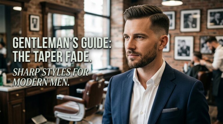 Gentleman Haircut Taper Fade