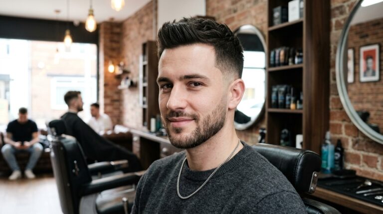 Low Taper Fade Haircut Mens