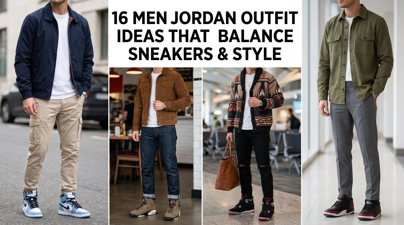 Men Jordan Outfit Ideas
