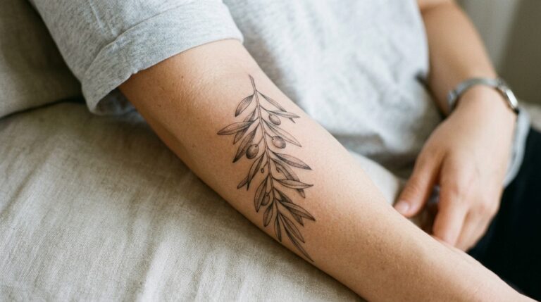 Forearm Olive Branch