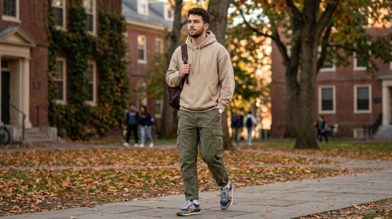 Relaxed Utility Weekend Look