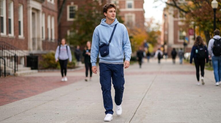 Cool-Toned Layered Look