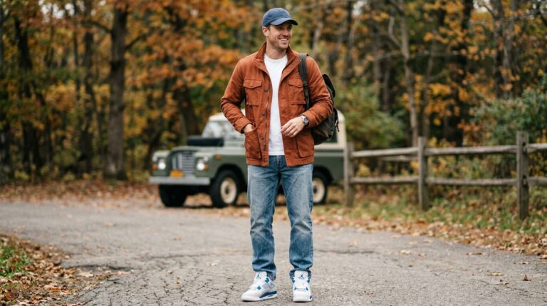 Military Blue Weekend Fit