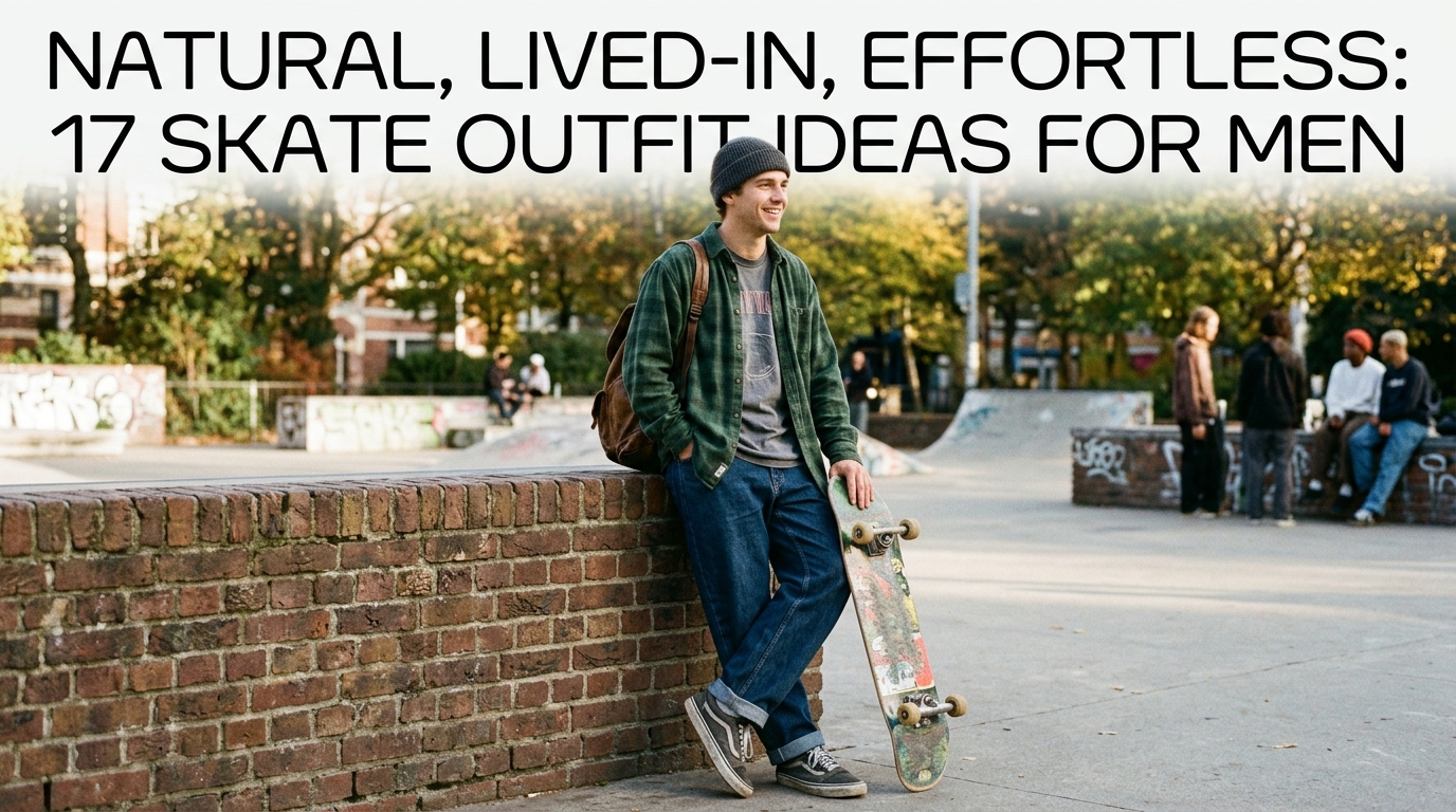 Skate Outfit Ideas Men