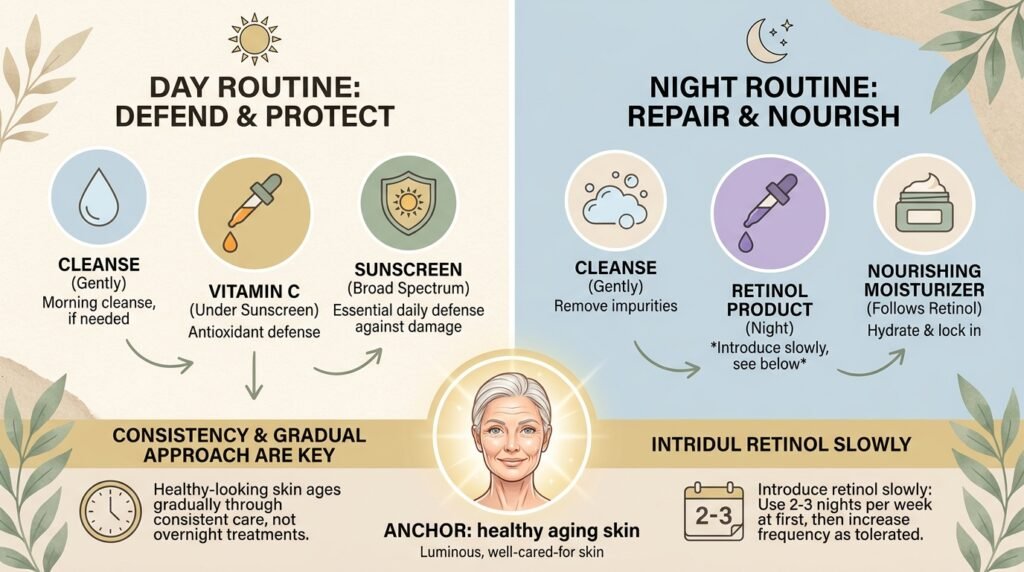 healthy aging skin