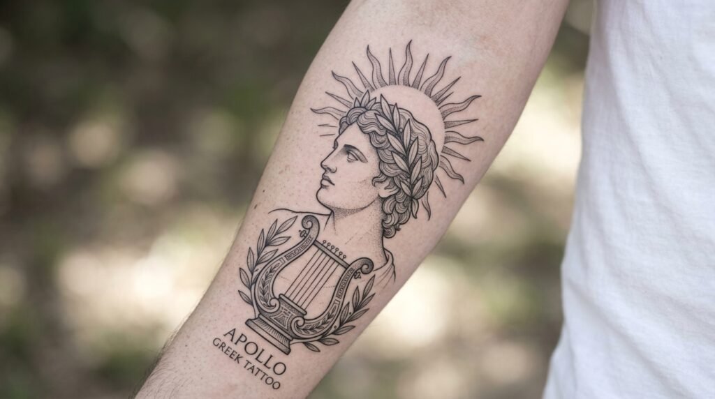 Apollo Greek Tattoo