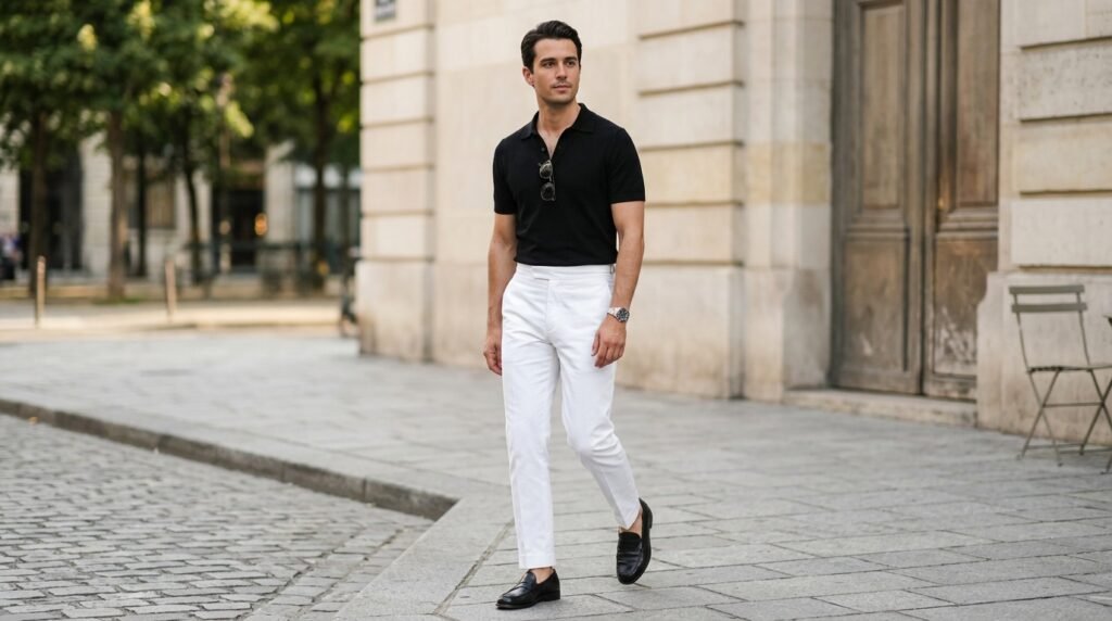 Editorial monochrome contrast