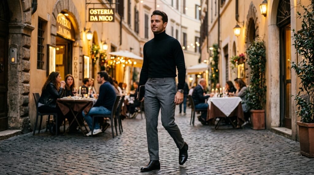 Italian evening outfit