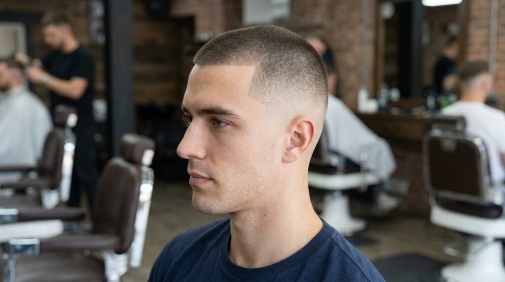 buzz skin fade