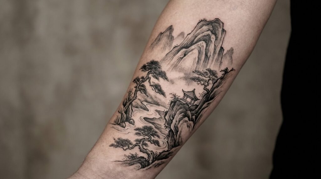 tattoo ideas for men Chinese theme