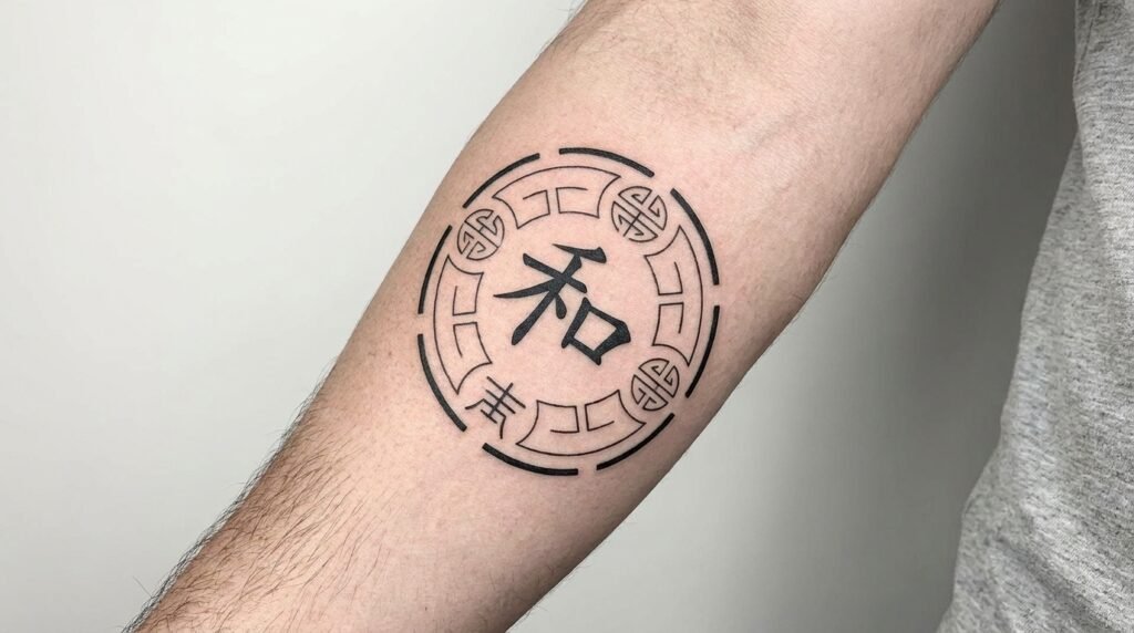 tattoo ideas for men Chinese symbols