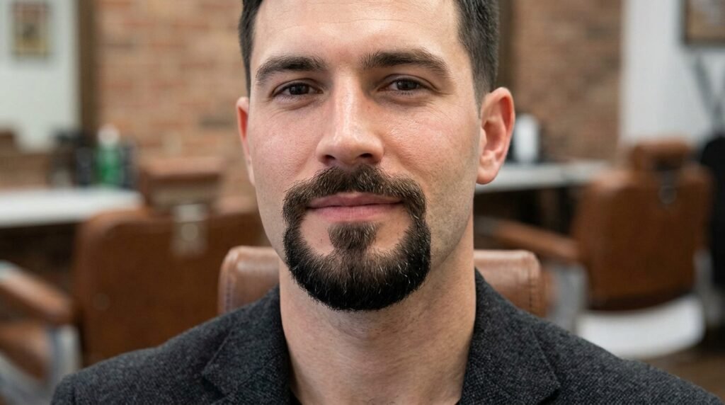 circle Spartan beard