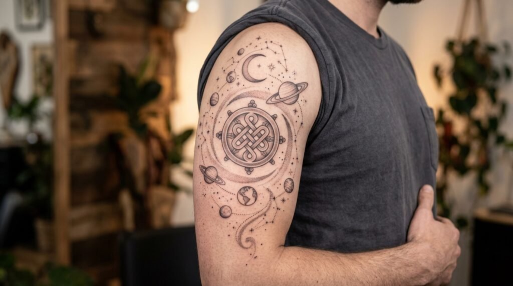 cosmic karma tattoo