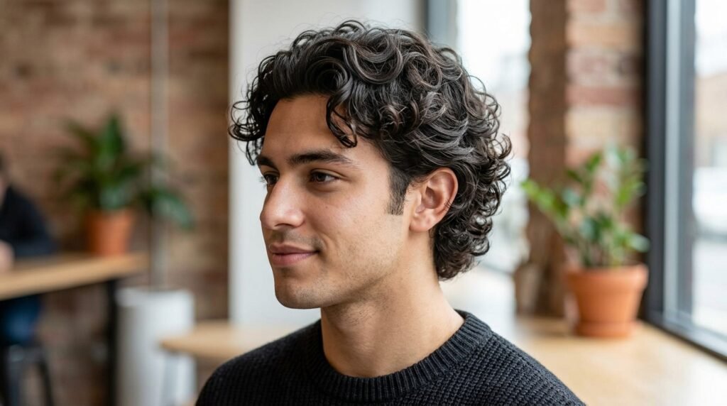 curly tapered bro flow