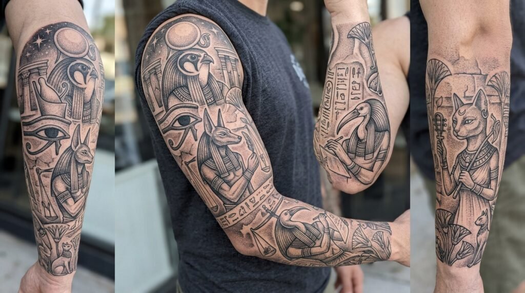Egyptian God Sleeve