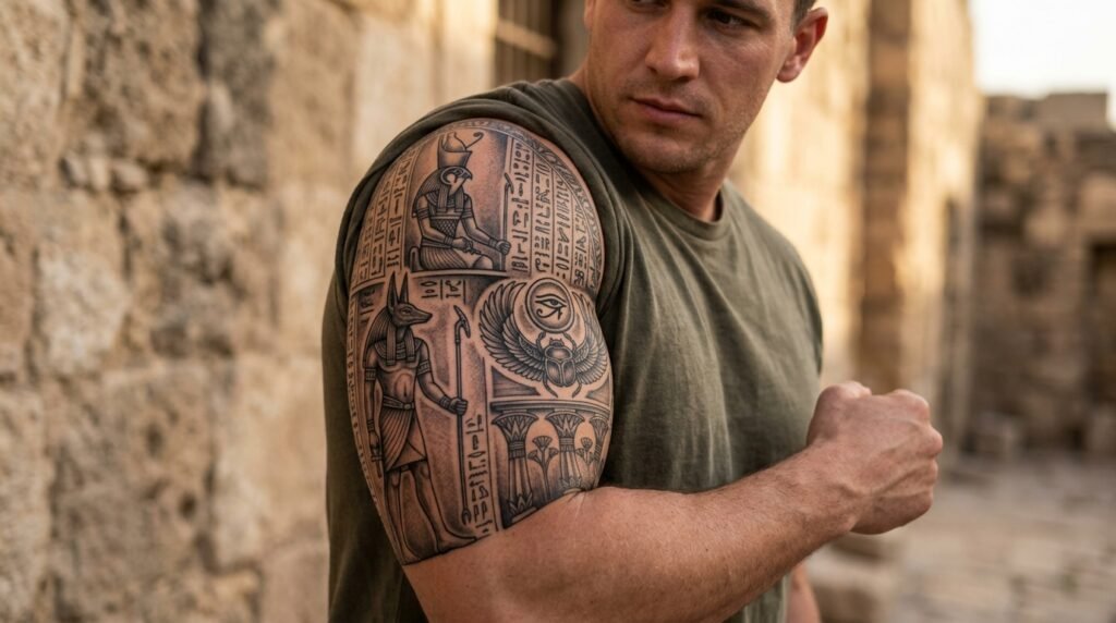 Egyptian Half Sleeve