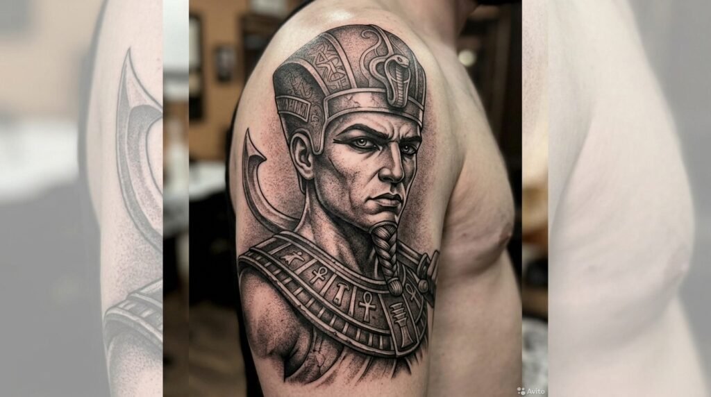 Egyptian Warrior Tattoo