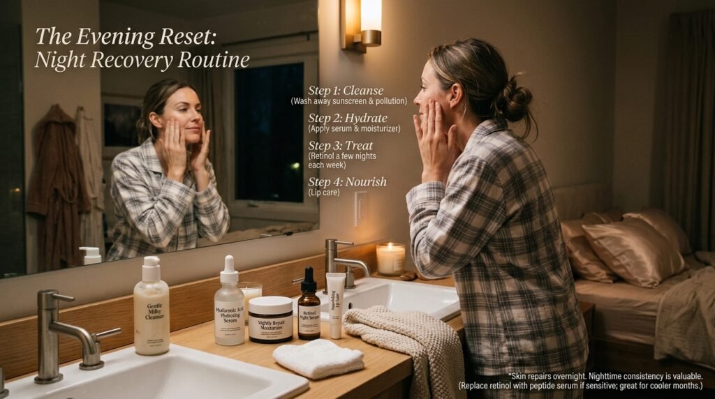Night recovery routine