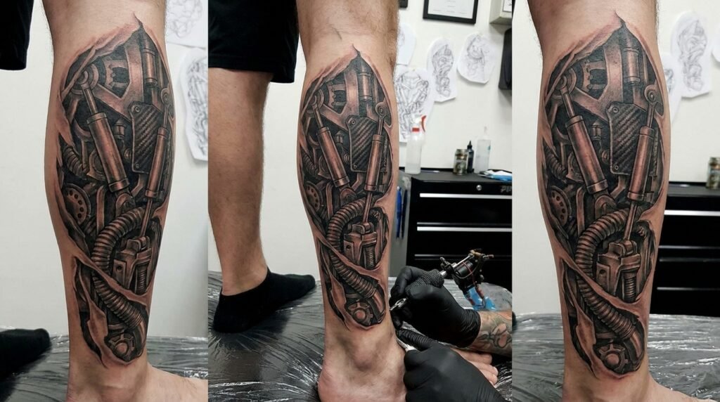 biomechanical leg sleeve