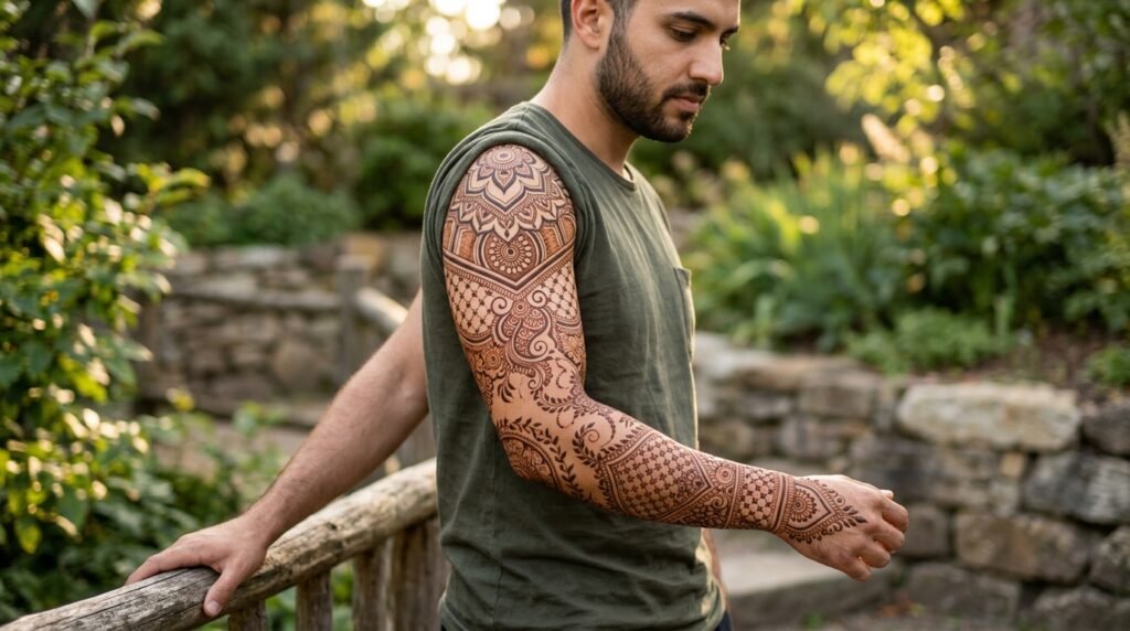 Full Mehndi Sleeve
