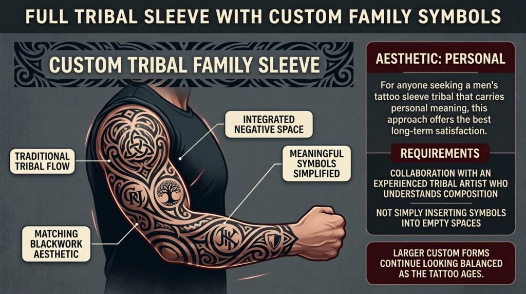 custom tribal family sleeve