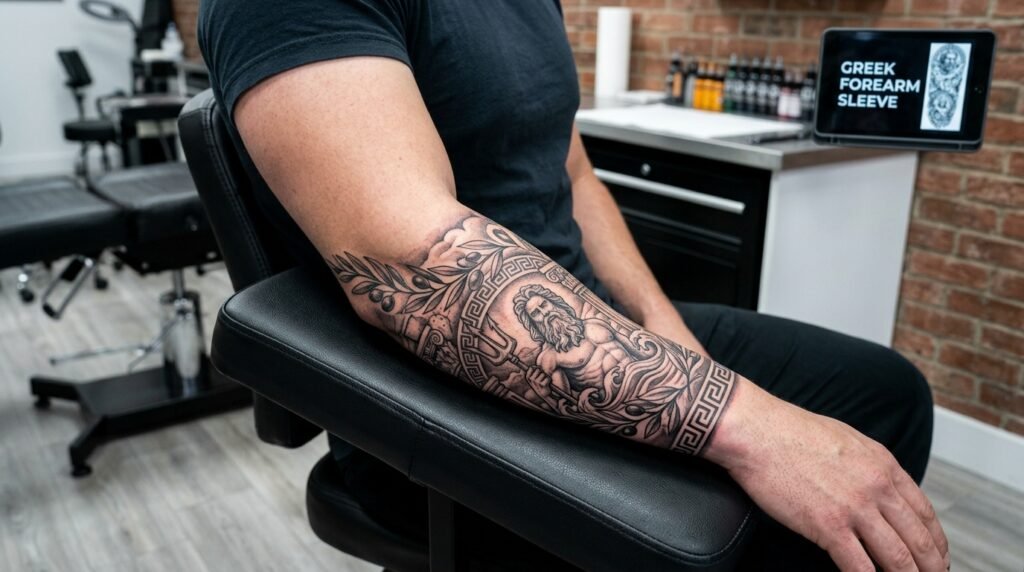 Greek Forearm Sleeve