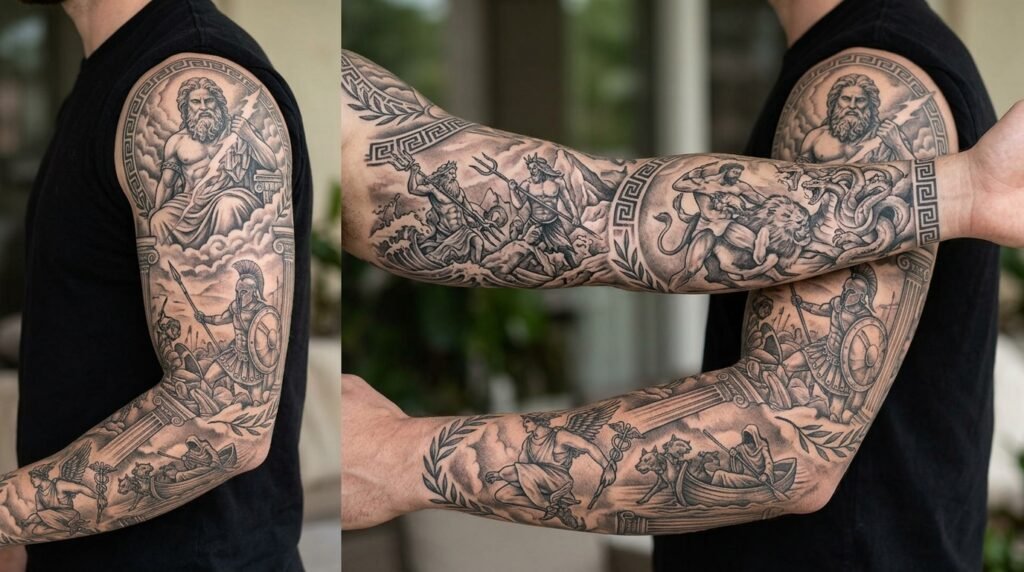 Greek Mythology Sleeve