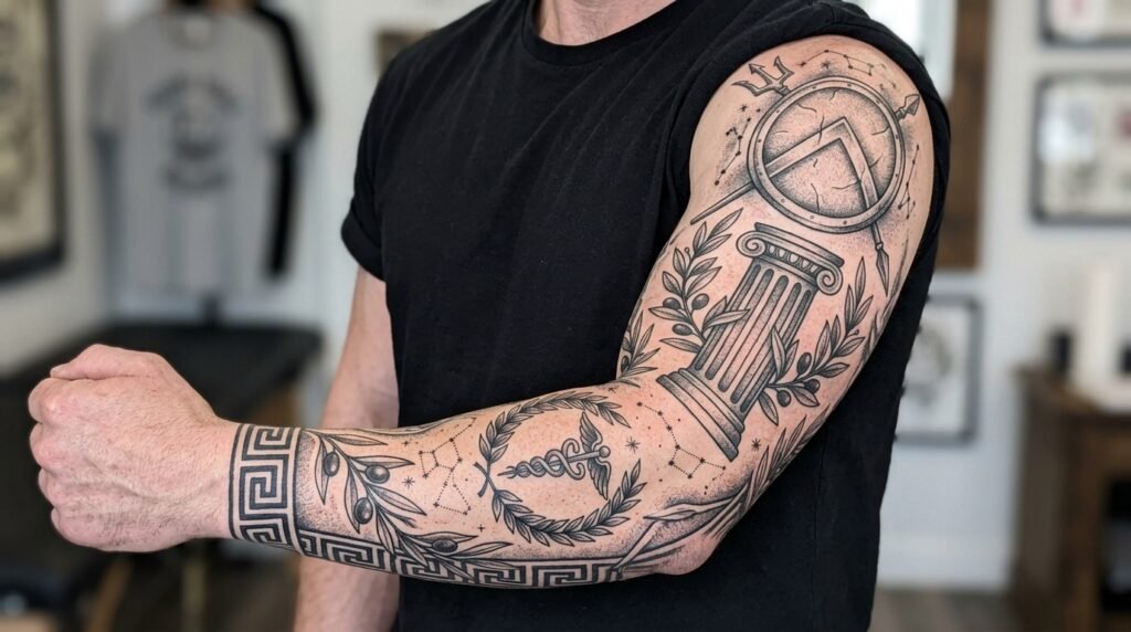 tattoo ideas greek mythology symbols