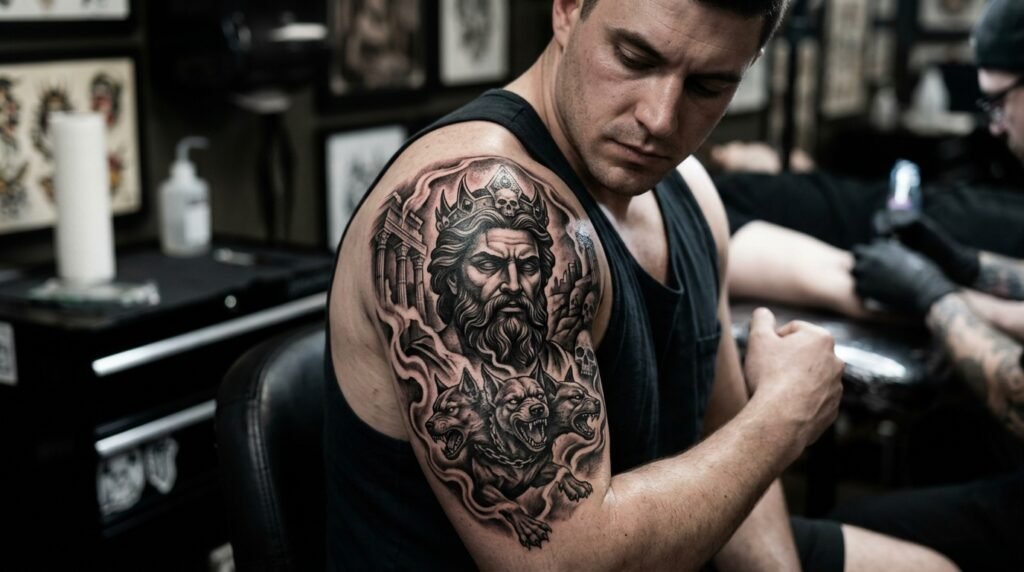 Hades Greek Tattoo