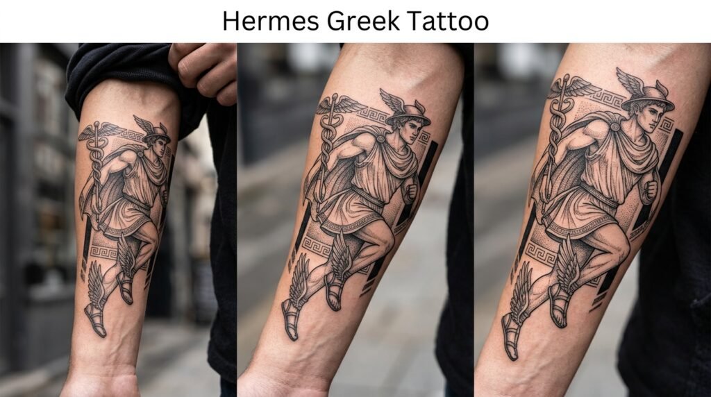 Hermes Greek Tattoo