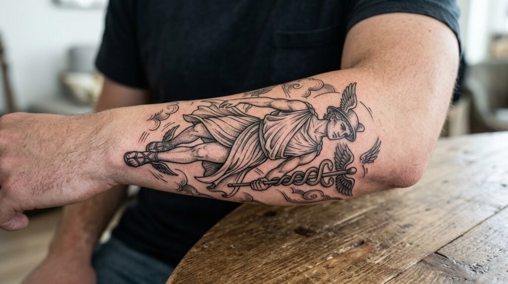 Messenger of the Gods Tattoo