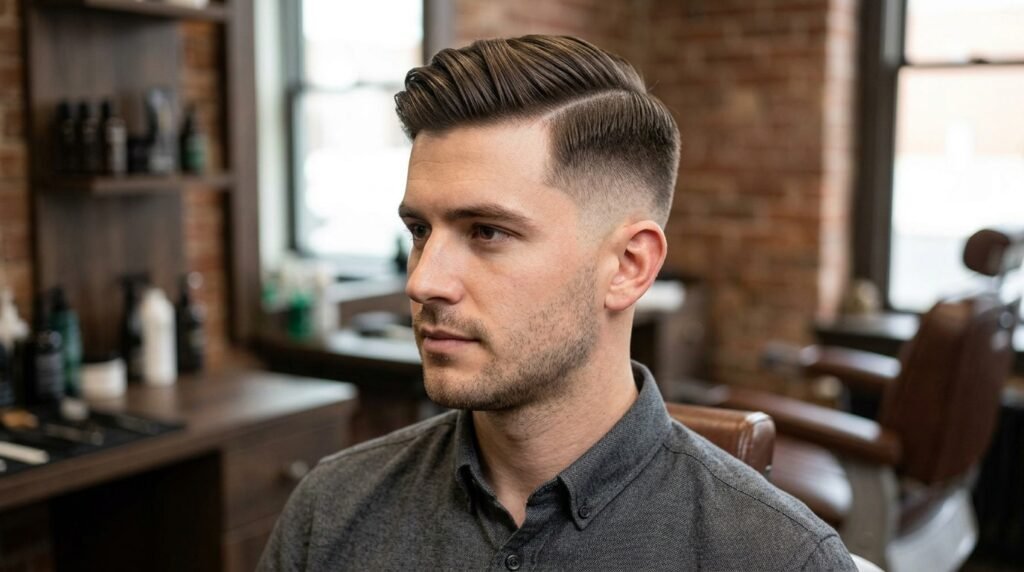 slick side sweep fade