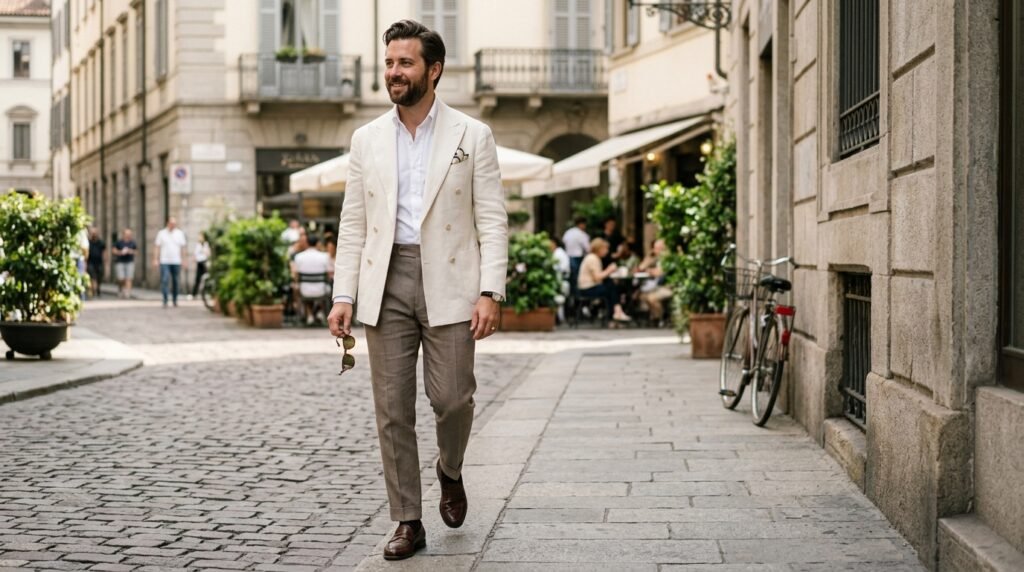 Elegant continental tailoring