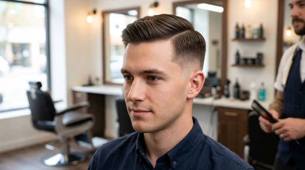ivy league high fade