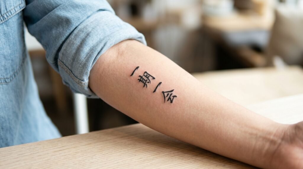 Japanese Kanji Tattoo